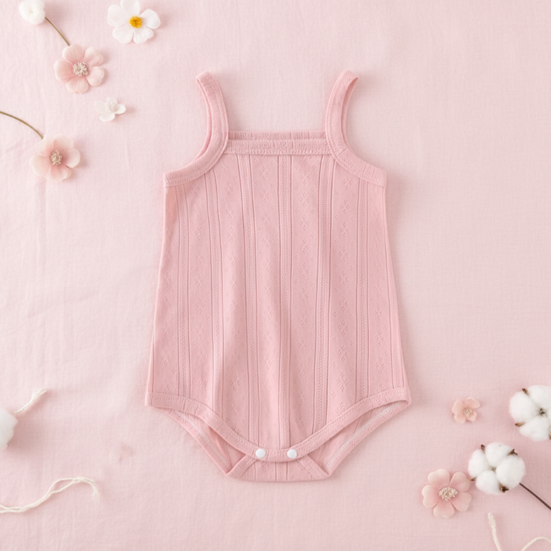 Summer Bodysuit – Ligero y cómodo – Body de punto para bebé