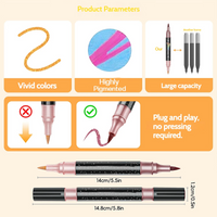 Thumbnail for ArtShine – Colorido y brillante – Set de rotuladores de doble cara con purpurina y efectos luminosos