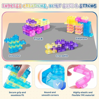 Thumbnail for JellyBuild – Suave y creativo: bloques de construcción flexibles de gelatina