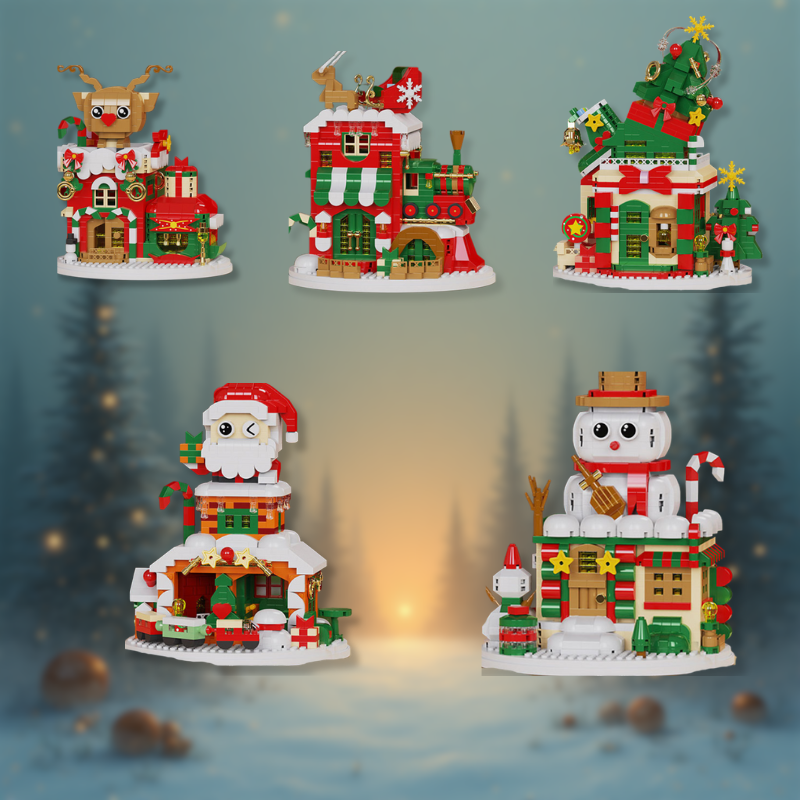 SnowieBlocks – Bonito y divertido: bloques de construcción navideños