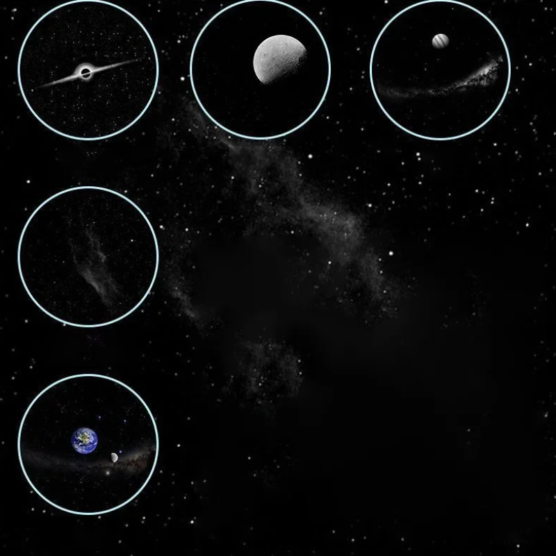NightSky – Regulación de intensidad y magia en el dormitorio: lámpara LED Galaxy