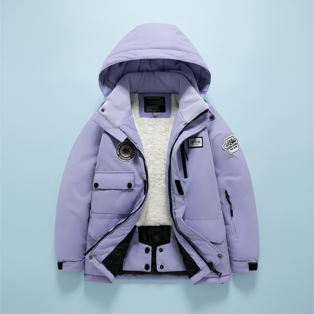 GlacierFit – Transpirable y protector Impermeable – Traje de esquí con forro polar