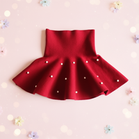 Thumbnail for Girls Knitted Skirt – Comodidad y estilo – Falda infantil