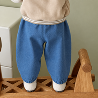Thumbnail for LittlePatch – Suaves y cómodos: pantalones para niños con detalles bordados