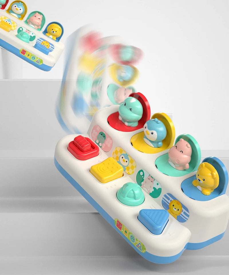 Baby Button Toy™ - Pulsa y gira los botones - Juguete con botones para Bebés