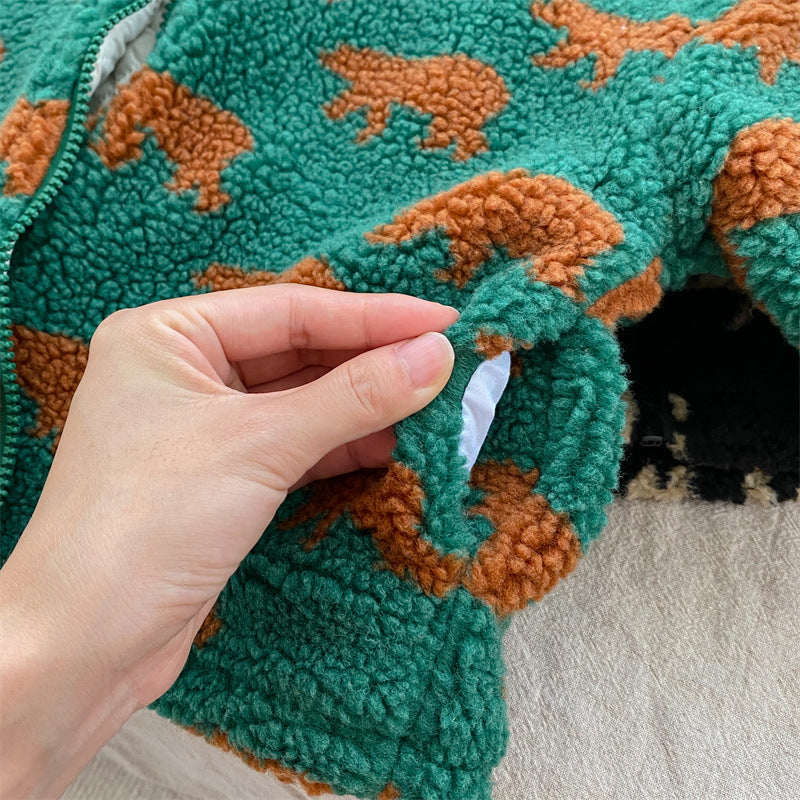 Mini Fashion™  – Extra suave y cálido: chaleco polar con ositos