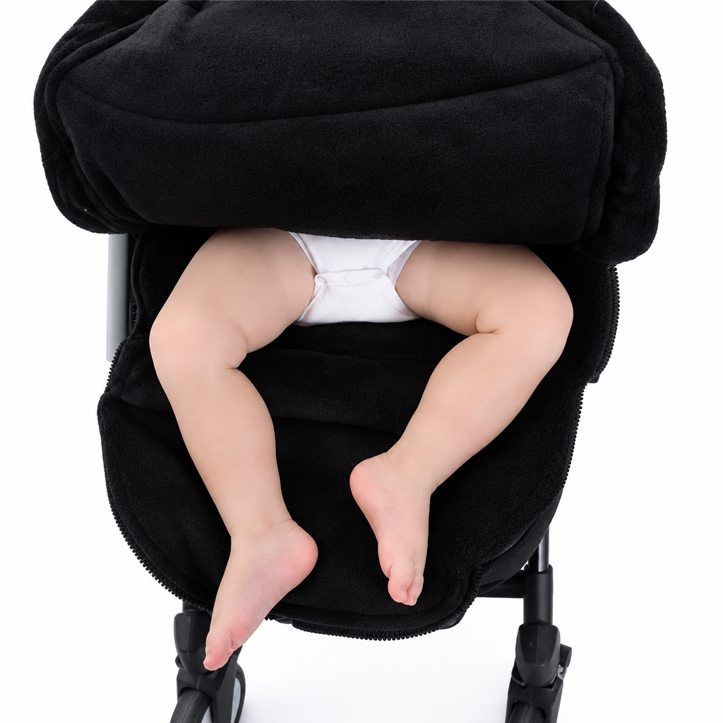 CozyRide – Cálido y acogedor – Saco de dormir para bebé para cochecito