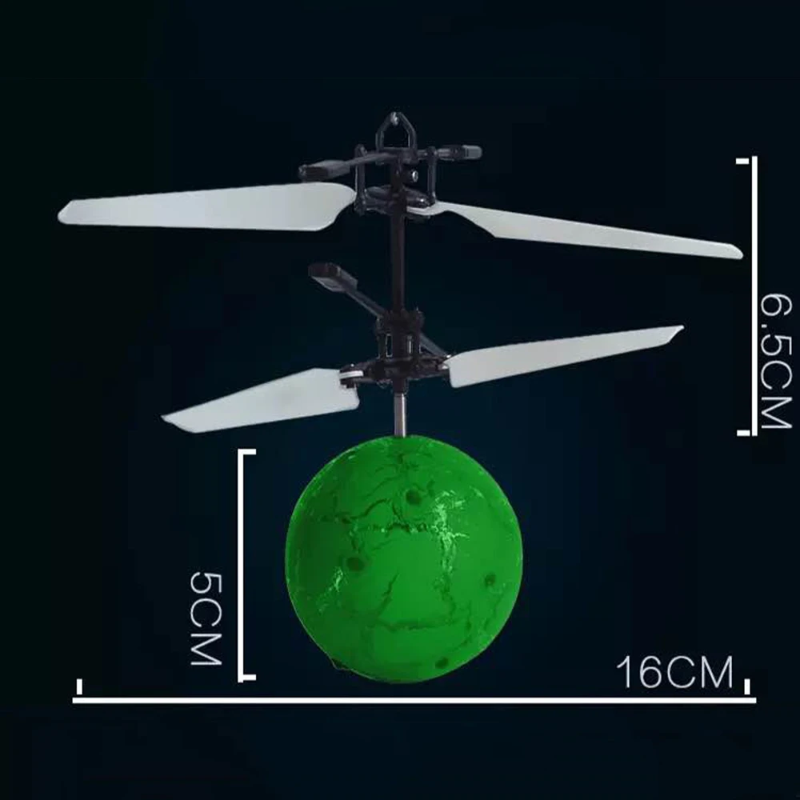 HoverFun – LED Licht & Educativo – Dron cuadricóptero volador