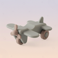 Thumbnail for Montessori Silicone Toy Car – Seguro y apto para morder: juguete de silicona con forma de vehículo para morder