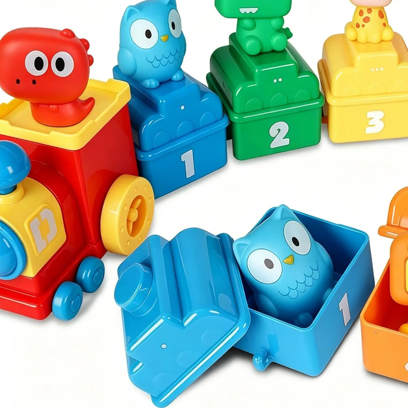 SmartTrain – Educativo y divertido – Set de tren de juguete para niños