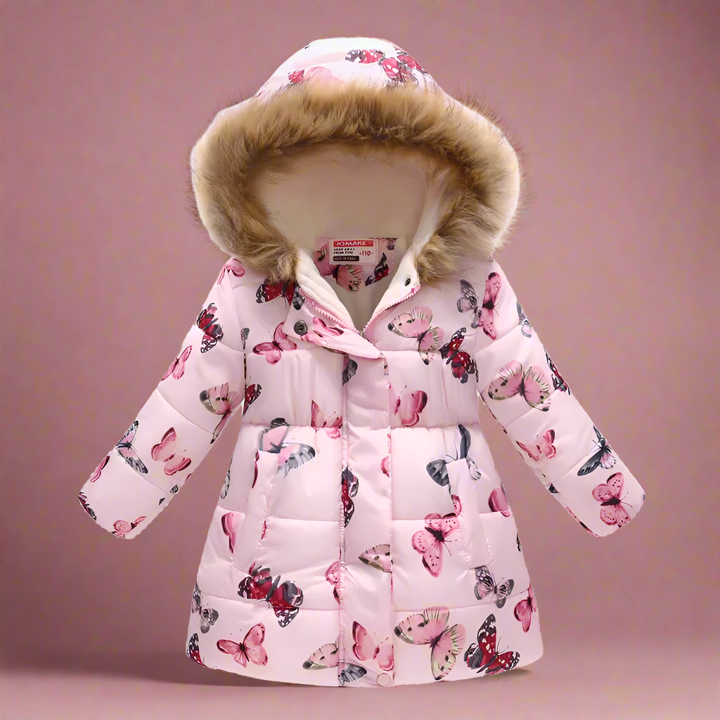 CozyTrend – Elegante y acogedor: abrigo acolchado de invierno para niñas