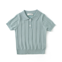 Thumbnail for MiniLuxe – Elegante y cómoda: camiseta polo de tejido de punto