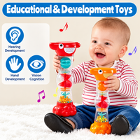 Thumbnail for SensoryTube – Colorido y educativo: sonajero con tubo de lluvia sensorial
