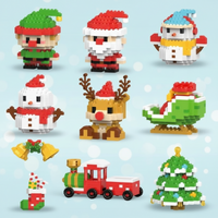 Thumbnail for HolidayBlocks – Alegre y decorativo: mini bloques de construcción navideños