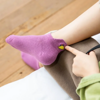 Thumbnail for PlayfulToes – Coloridos y suaves – Calcetines cortos para niños (juego de 5)