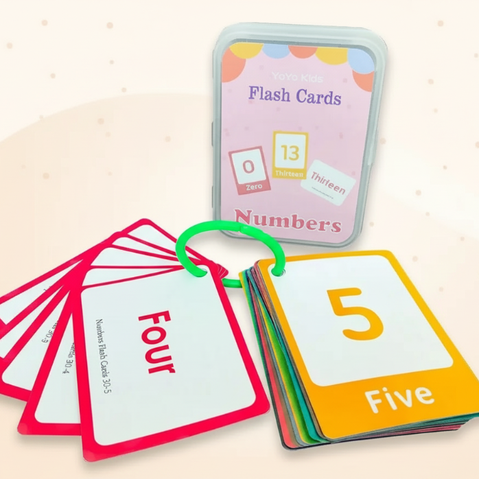 SmartyCards – Alegre y rico en lenguaje – Tarjetas educativas con palabras (inglés)