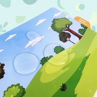 Thumbnail for StickerFun – Colorido e instructivo - Libro de pegatinas reutilizable