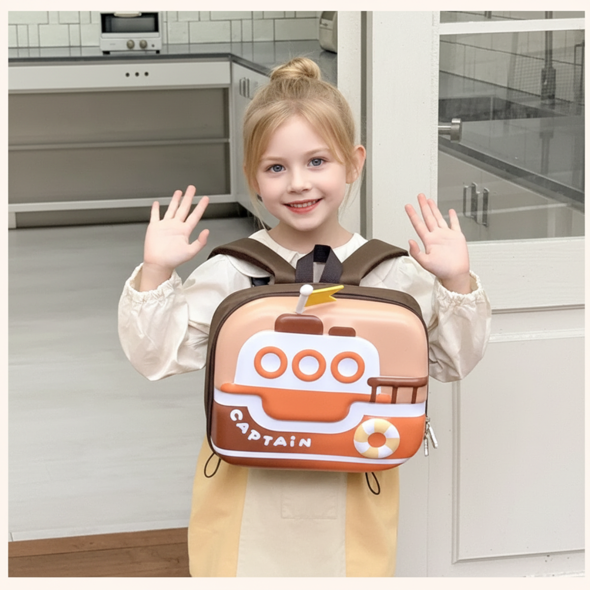 LittleCaptain – Divertido y práctico – Mochila Captain