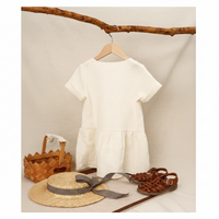 Thumbnail for LunaDress – Elegante y vaporoso: vestido infantil con corte en A