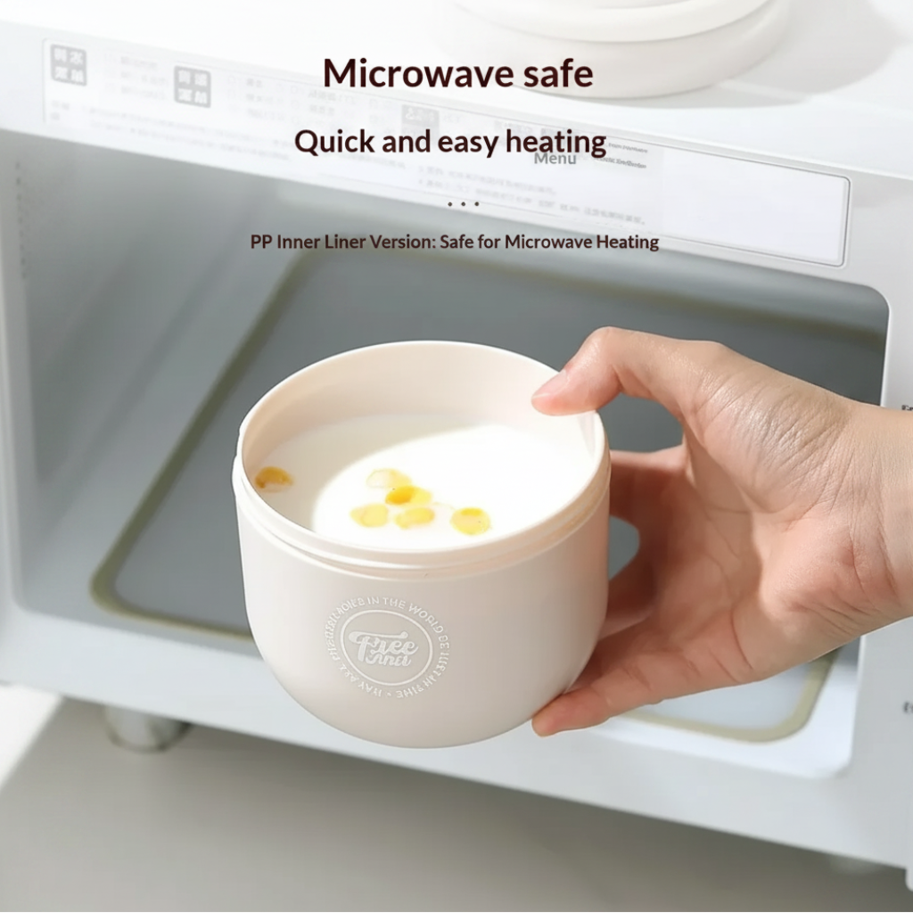 MealMate – Práctico y aislante: cuenco de acero inoxidable para el almuerzo con cuchara