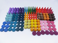 Thumbnail for Rainbow Blocks™ – Diversión creativa coloreando – Juego de madera para colorear