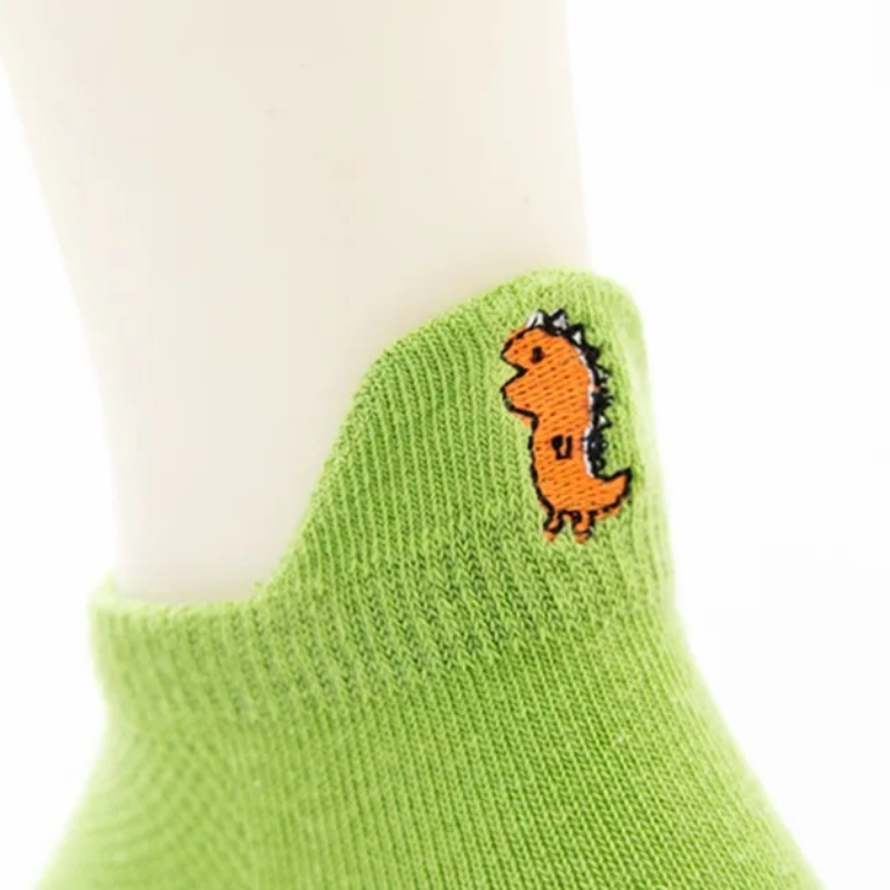 PlayfulToes – Coloridos y suaves – Calcetines cortos para niños (juego de 5)