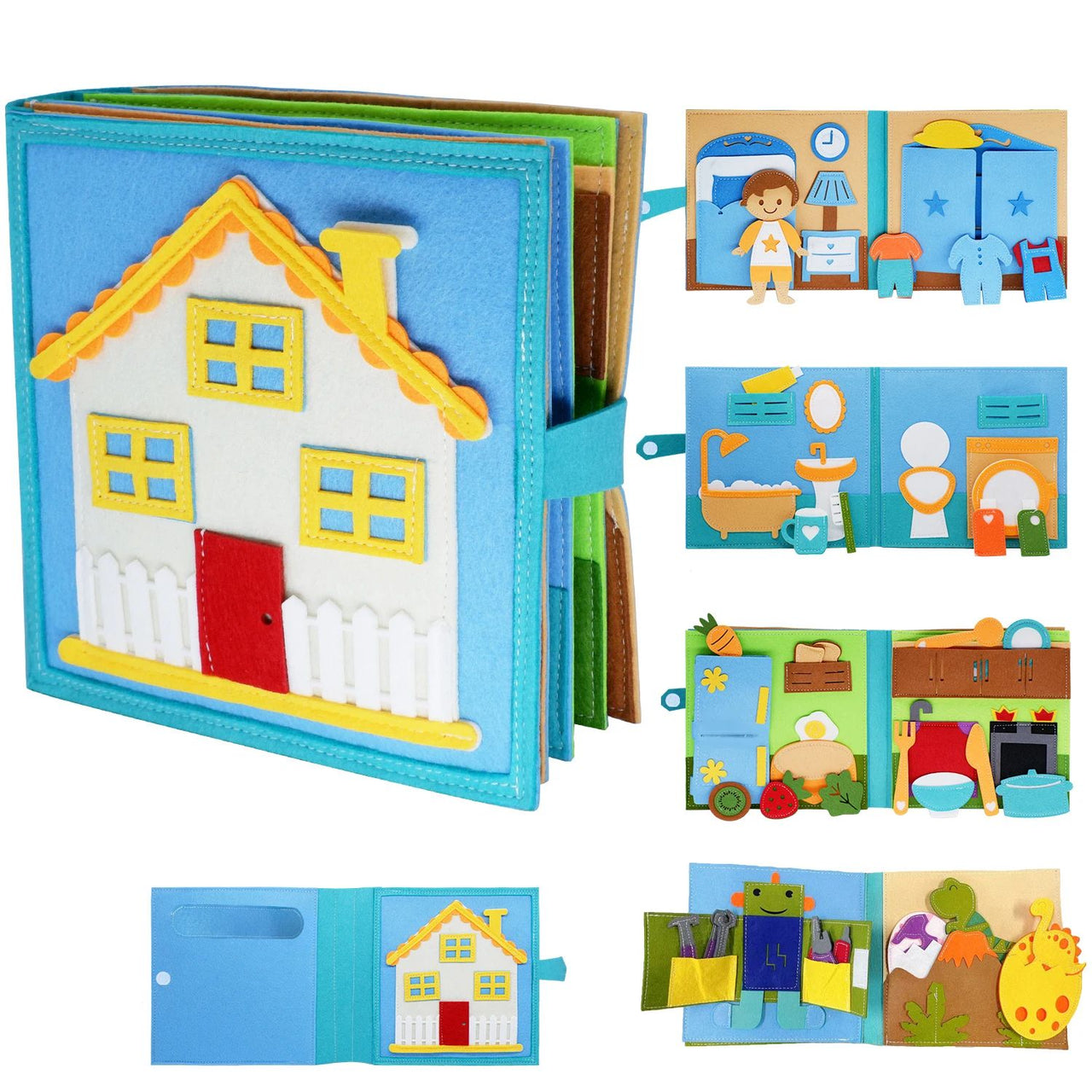 Life Skills Book – Jugar y aprender – Libro de actividades para niños pequeños