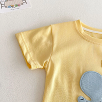 Thumbnail for LittlePatch – Dibujos animados y diversión  – Camiseta infantil con parches de dibujos animados