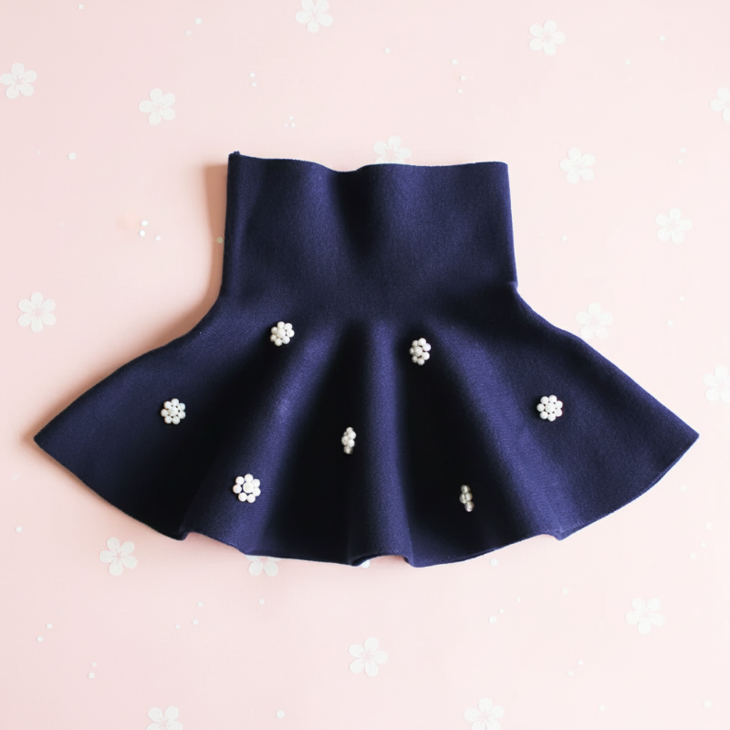 Girls Knitted Skirt – Comodidad y estilo – Falda infantil