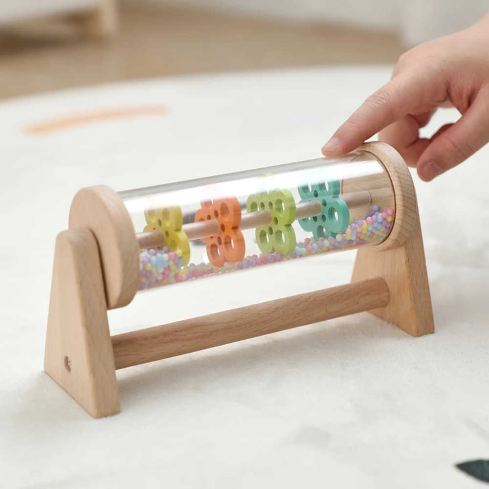 TinyMelody – Relajante y educativo: juguetes musicales de madera con sonido de lluvia