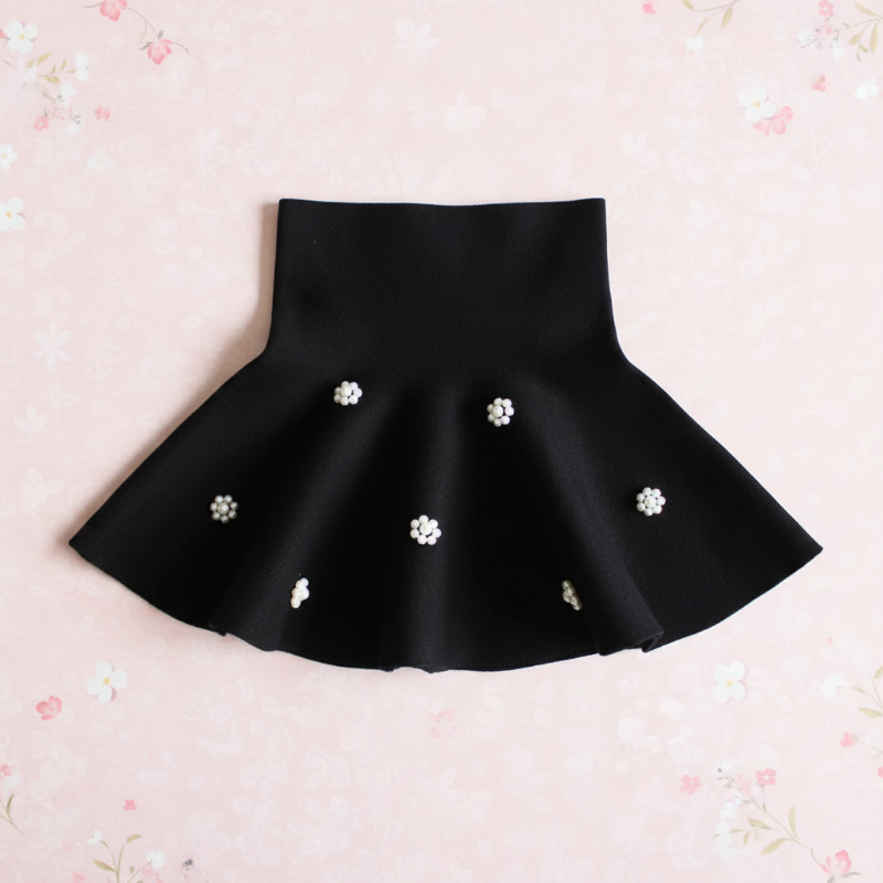 Girls Knitted Skirt – Comodidad y estilo – Falda infantil
