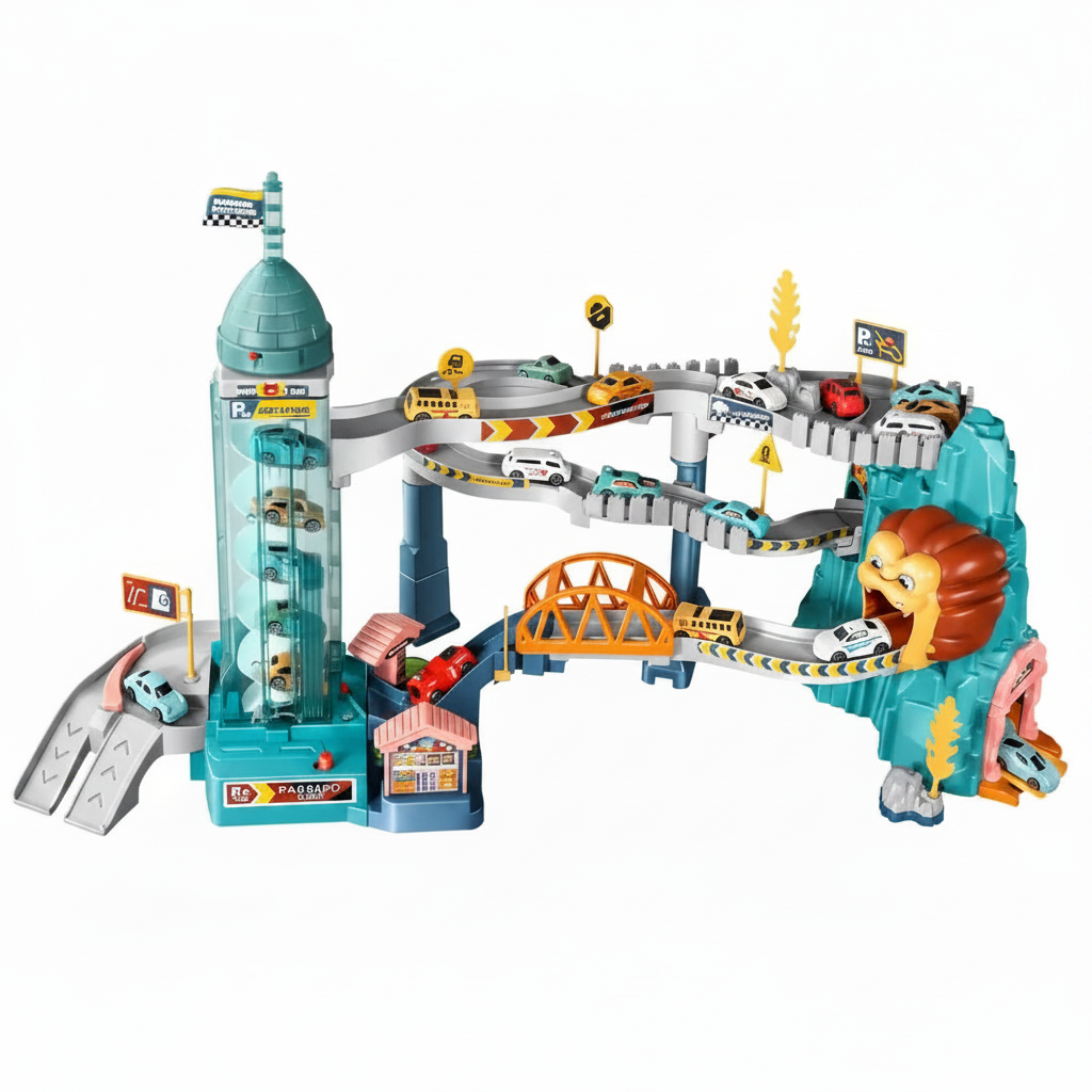 AutoWorld – Educativo e interactivo – Juego de aparcamiento eléctrico