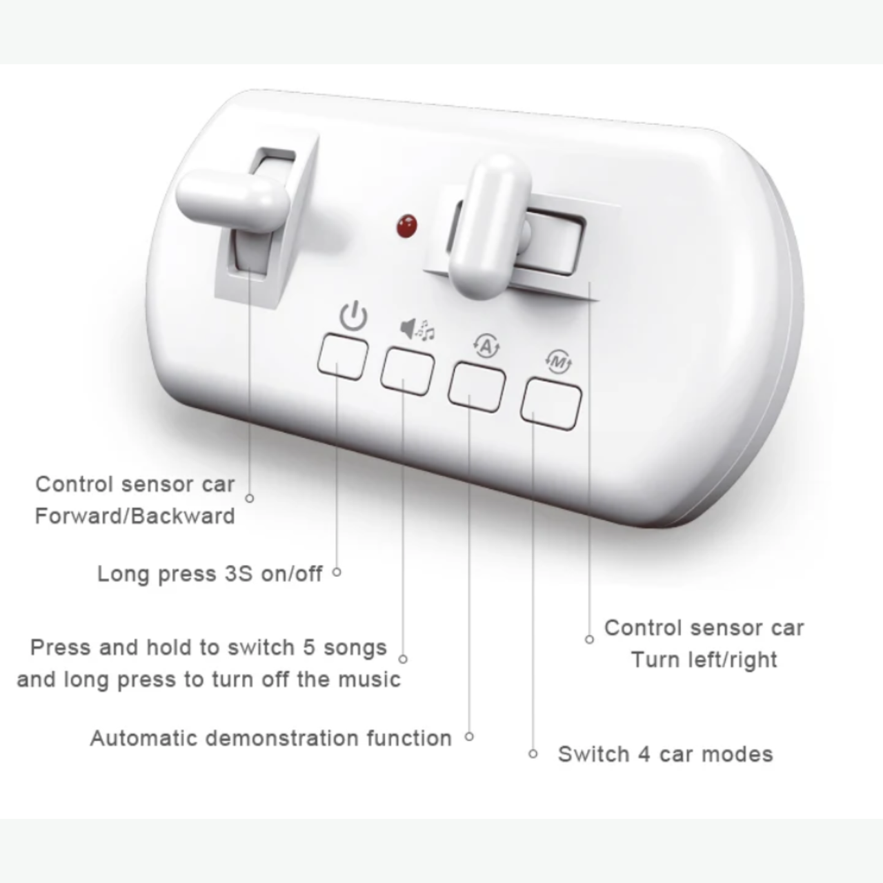 TinyRacer – Diversión dibujando y conducción inteligente: coche autónomo de dibujos animados