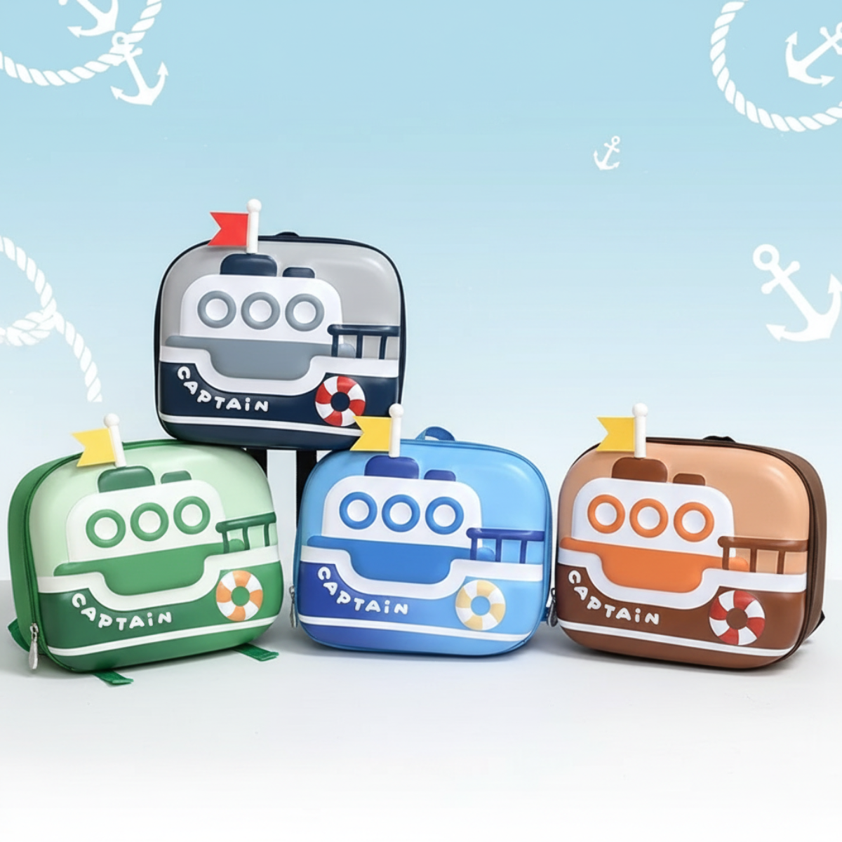 LittleCaptain – Divertido y práctico – Mochila Captain