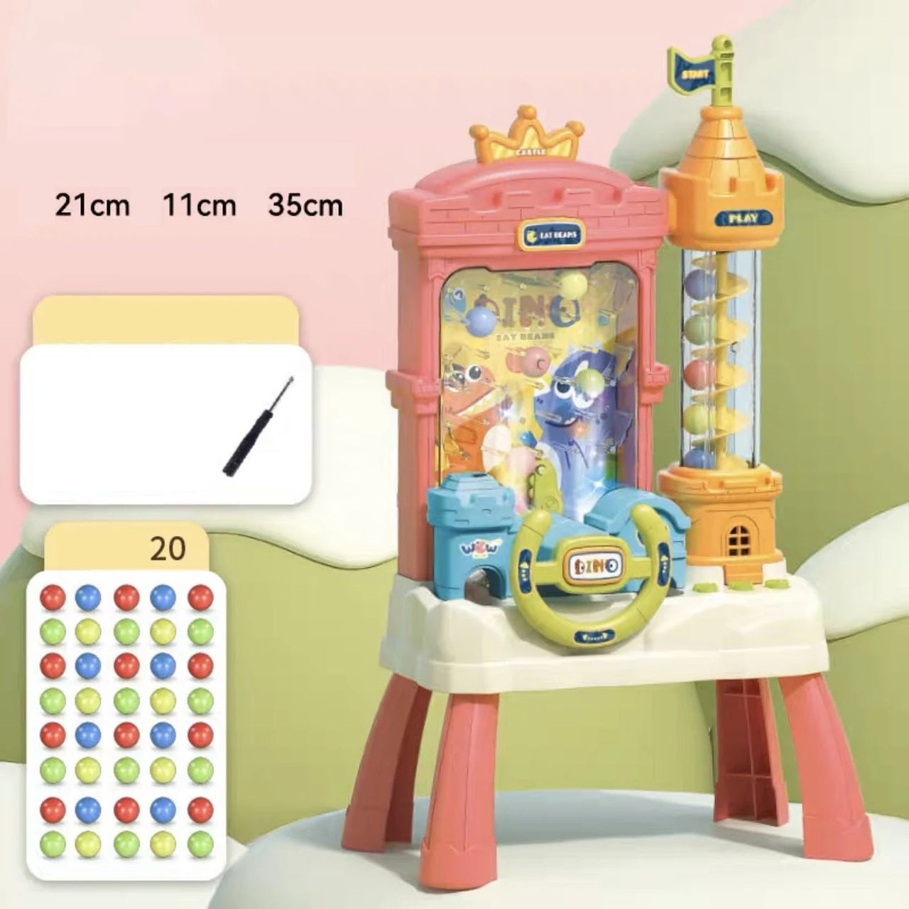 Mini Claw Machine – Coge y gana – Máquina expendedora de juguetes