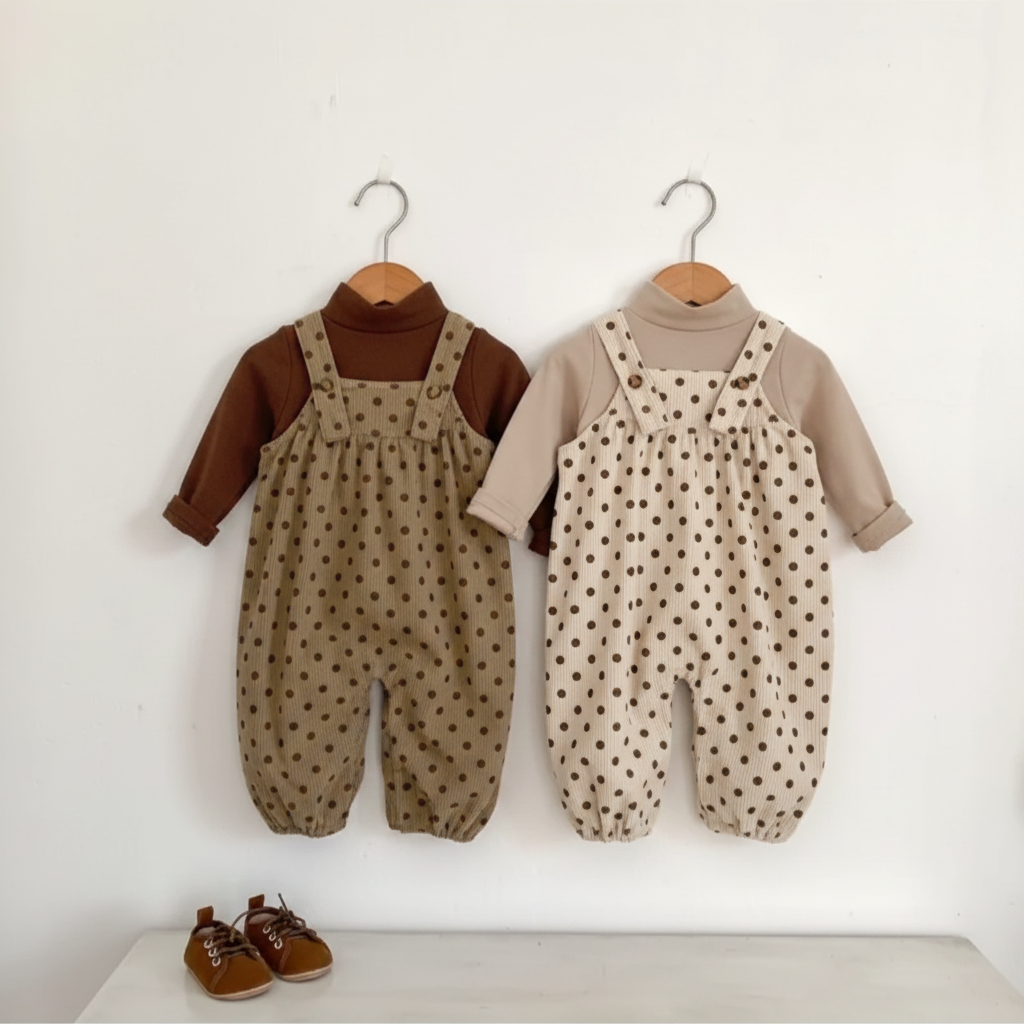 BabyBloom – Bonito y cómodo: mono con diseño de lunares