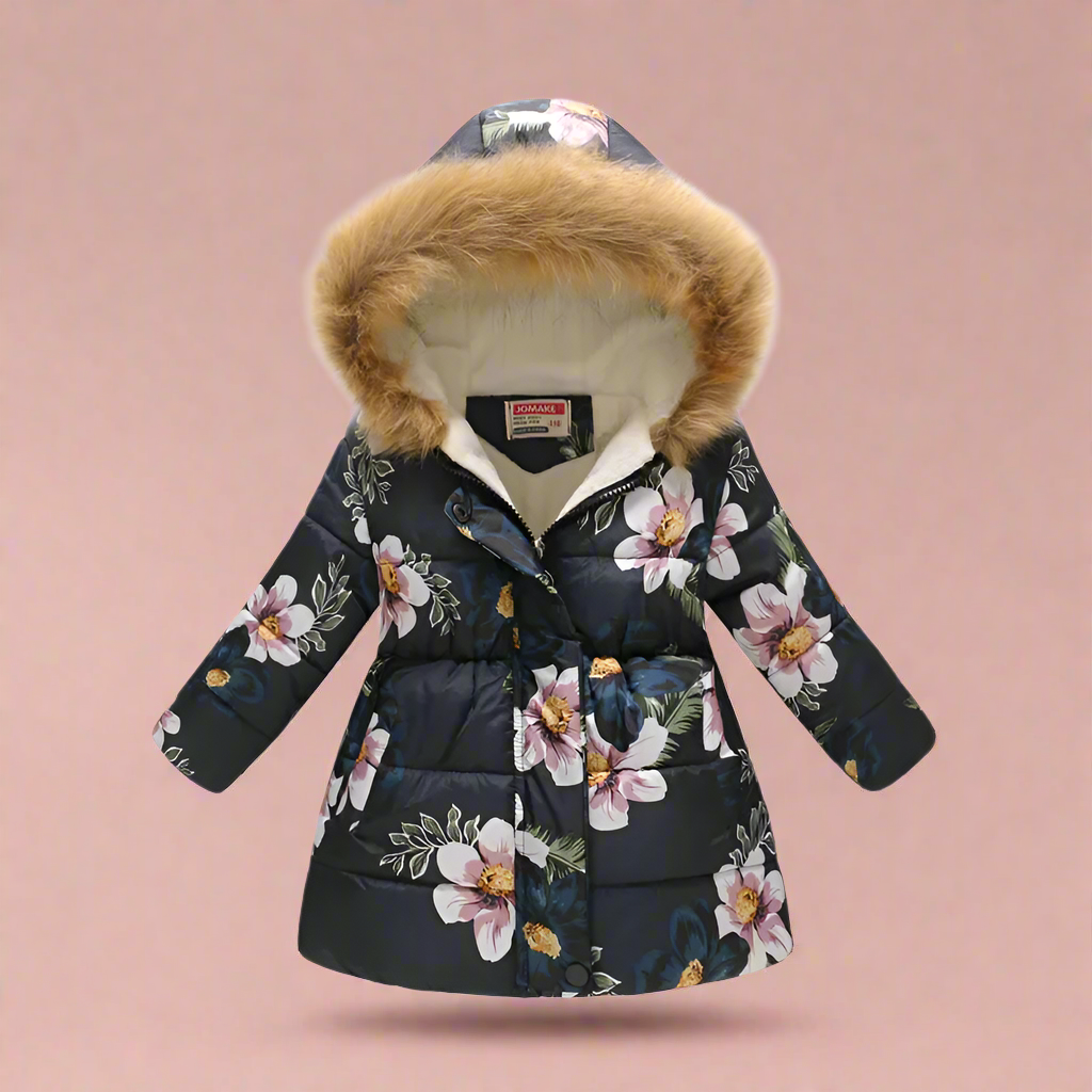 CozyTrend – Elegante y acogedor: abrigo acolchado de invierno para niñas