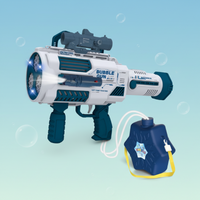 Thumbnail for Light Up Bubble Gun – Juegos y música – Pistola de pompas de jabón