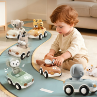 Thumbnail for AnimalRide – Divertido y adorable – Coches de animales de silicona (3 unidades)