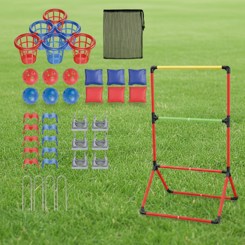 Sandbag Toss Game – Interactivo y al aire libre – Set de juego con bolsas de semillas