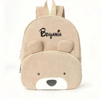 Thumbnail for MyLittleBag – Personalizado y adorable: mochila infantil personalizada con nombre y estampado de animales