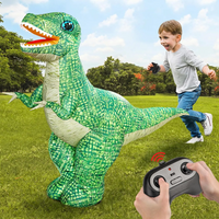 Thumbnail for MegaDino – Aventurero e interactivo: dinosaurio hinchable con control remoto