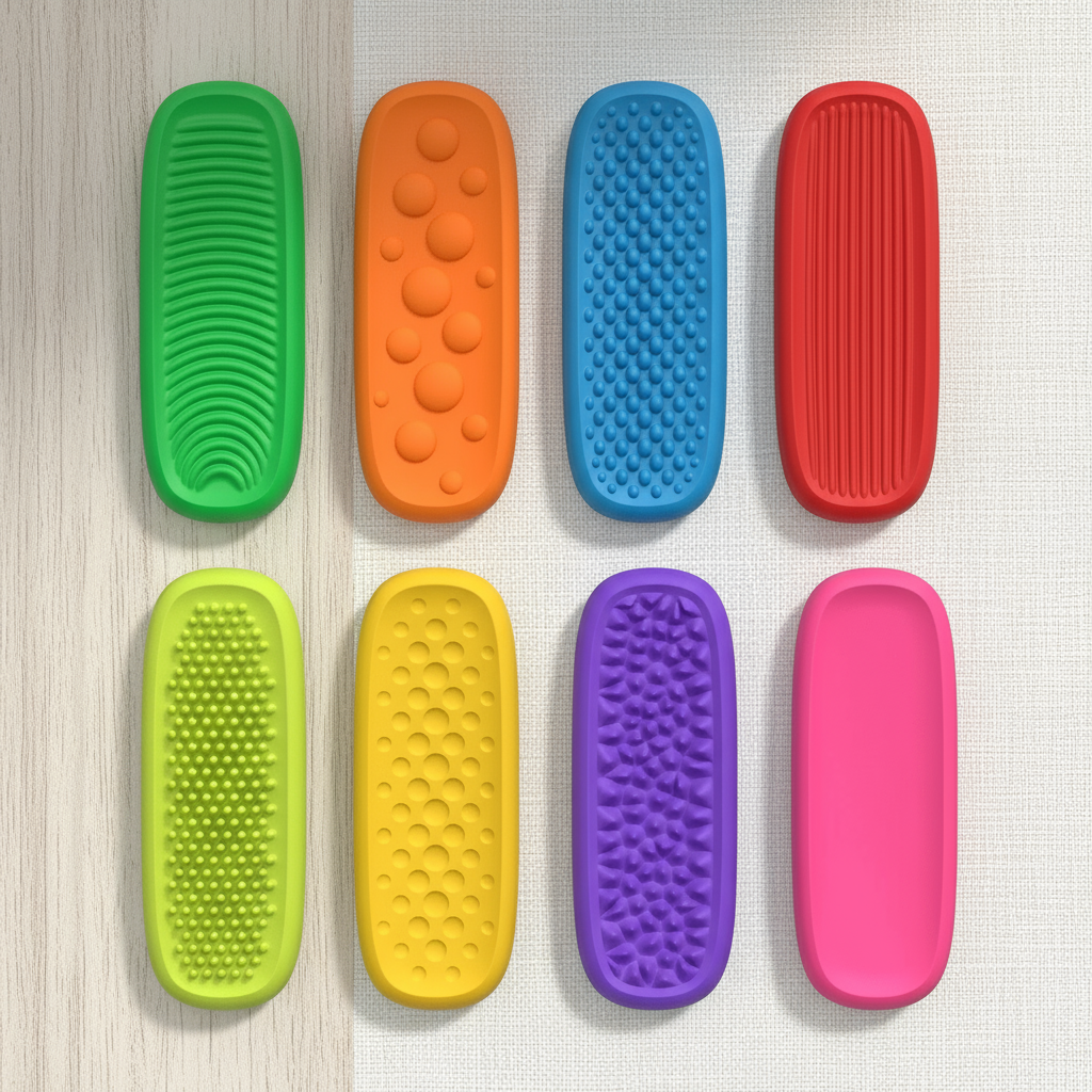 FidgiLine – Calmante y flexible: tira sensorial relajante