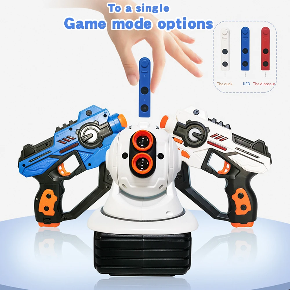 TargetPro – Competitivo y aventurero – Set de pistolas para combate láser