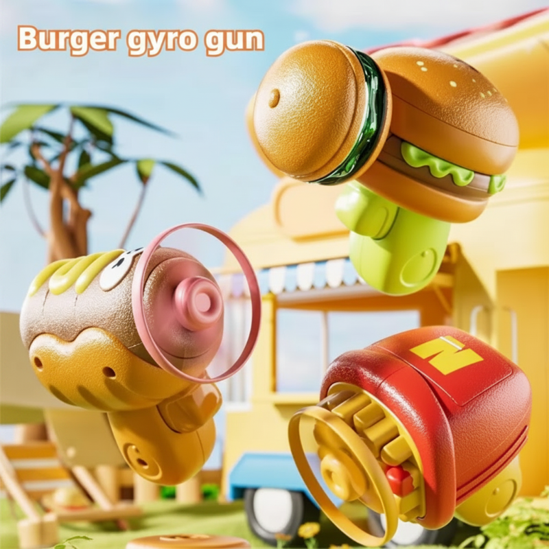 Flying Disk Toy – Creatividad y movimiento – Gyro Gun