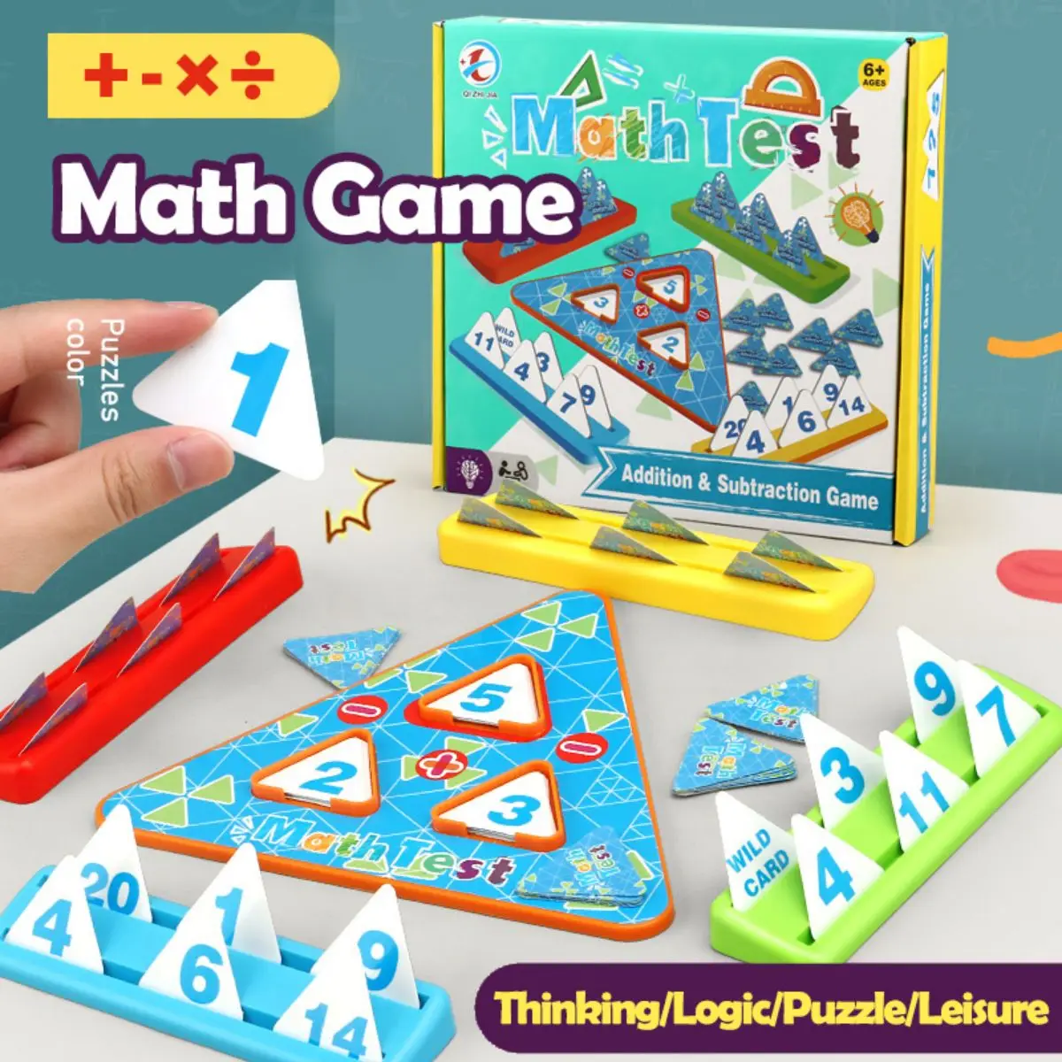 SmartLearners – Divertido y educativo – Juego de rompecabezas matemático