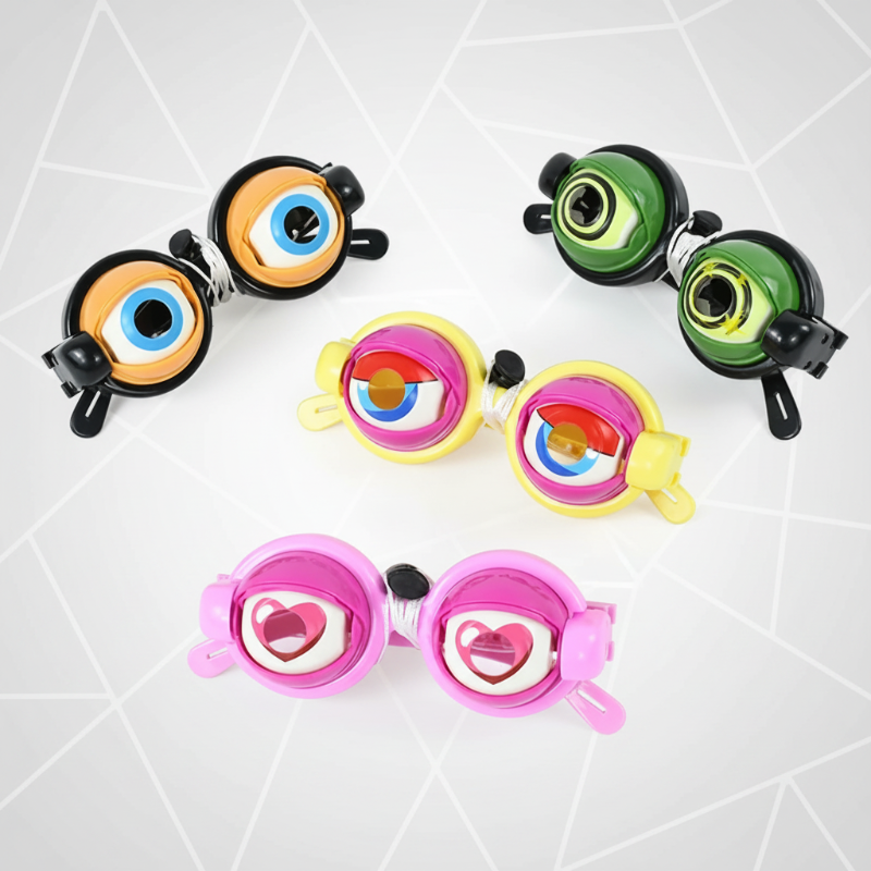 FunGoggles – Divertido e interactivo: gafas de juguete con ojos grandes que parpadean