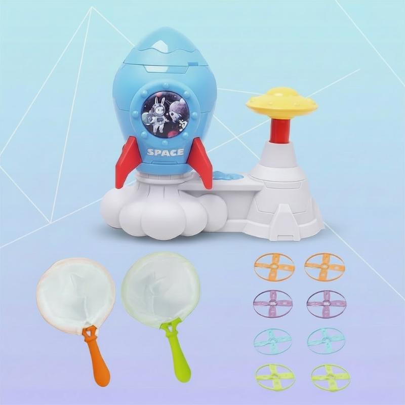 Butterfly Rocket Launcher Game – Activo y lúdico – Cohete de disco volador
