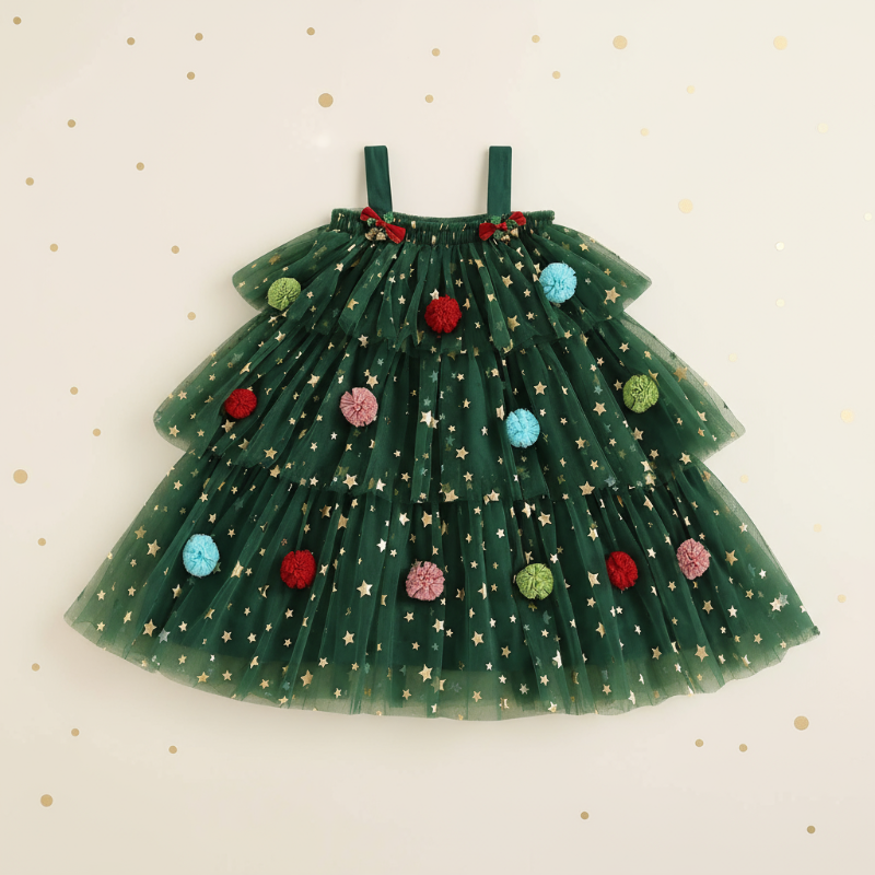 TinyStar – De ensueño y elegante – Vestido de Navidad