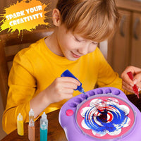 Thumbnail for SpinArt – Creativo y educativo – Máquina de teñir «hazlo tú mismo»